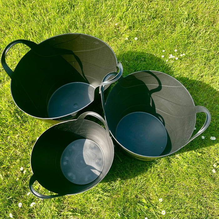 Set med tre Trädgårdskorgar