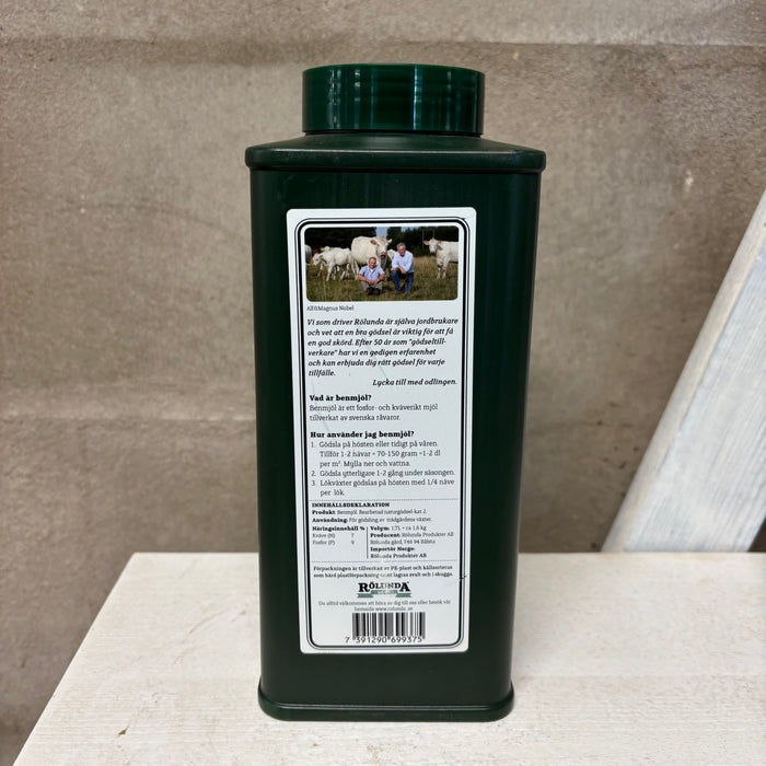 Benmjöl 1,7 liter (1,6 kg) Trädgårdsapoteket | Ekologisk Gödning