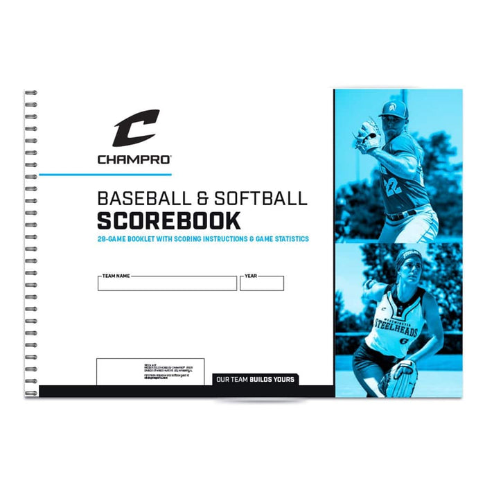 Champro Baseball / Softball Scorebook — Player Gear