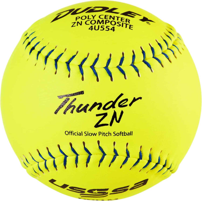 Dudley NCS Thunder ZN Hard Core 12" Slowpitch Softball
