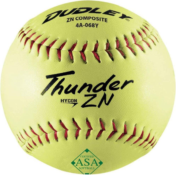 Dudley Thunder ZN USASB Hycon ZN Composite Slowpitch Softball — ASA/USA