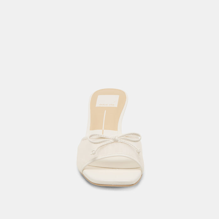 GALEN HEELS WHITE TULLE