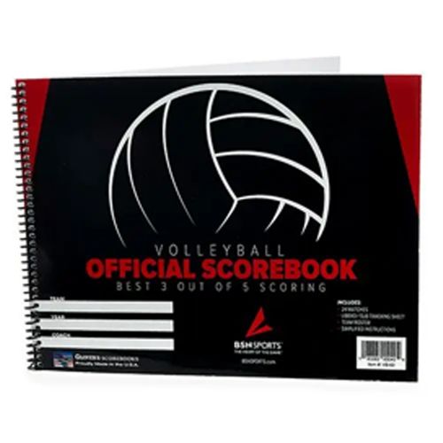 Glovers BSN SPORTS Volleyball Scorebook