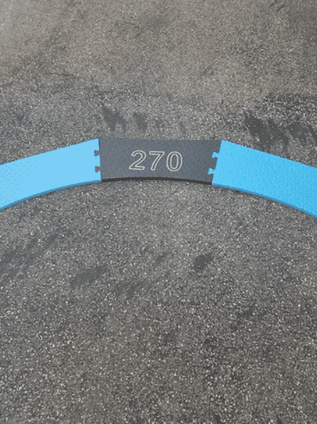 Innovative Throwing Technologies Discus Throwing Circle 3/4 inch — Circles & Toeboards (image 5)