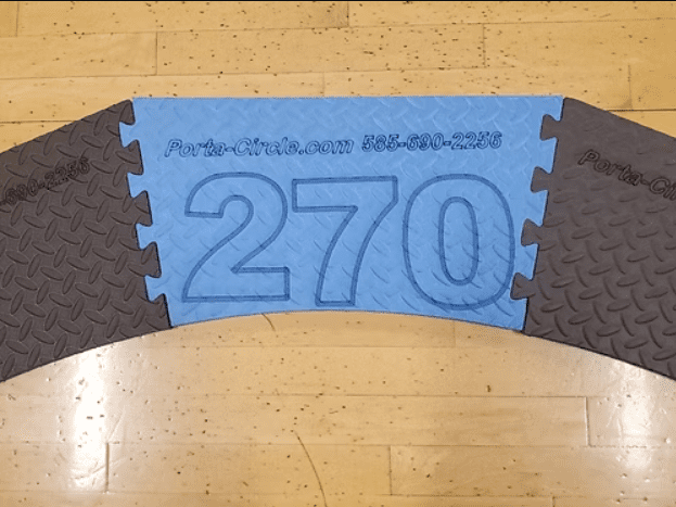 Innovative Throwing Technologies Premium 1 Inch Shot Put, Weight Throw, Hammer Circle (image 6)