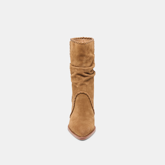 JULITH BOOTS LT BROWN SUEDE