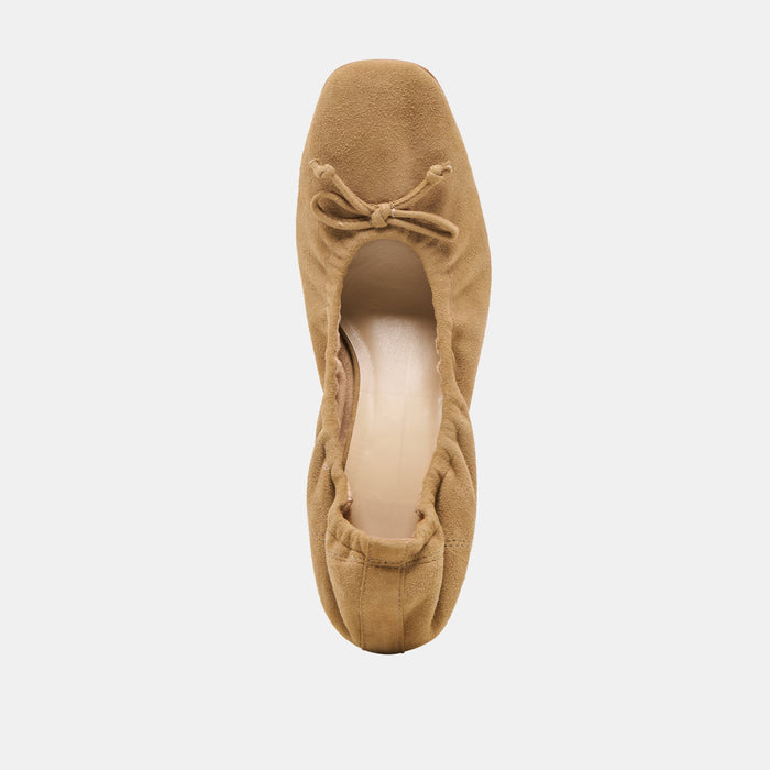 KARMIN HEELS DK TAUPE SUEDE