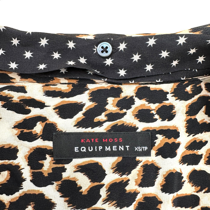 Kate Moss Leopard Shirt - XS