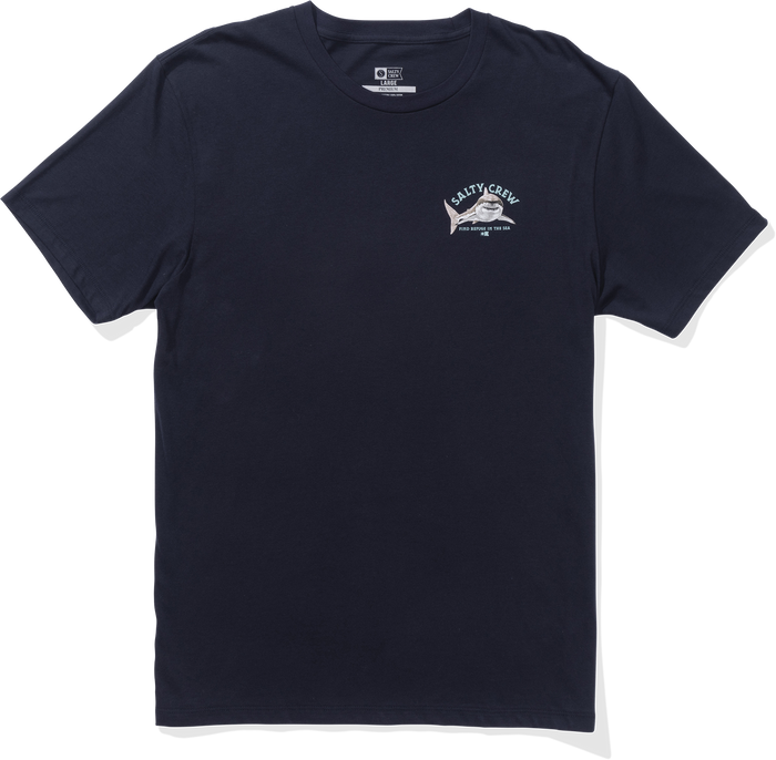Salty Crew Lurking short sleeve tee in navy, additional product image