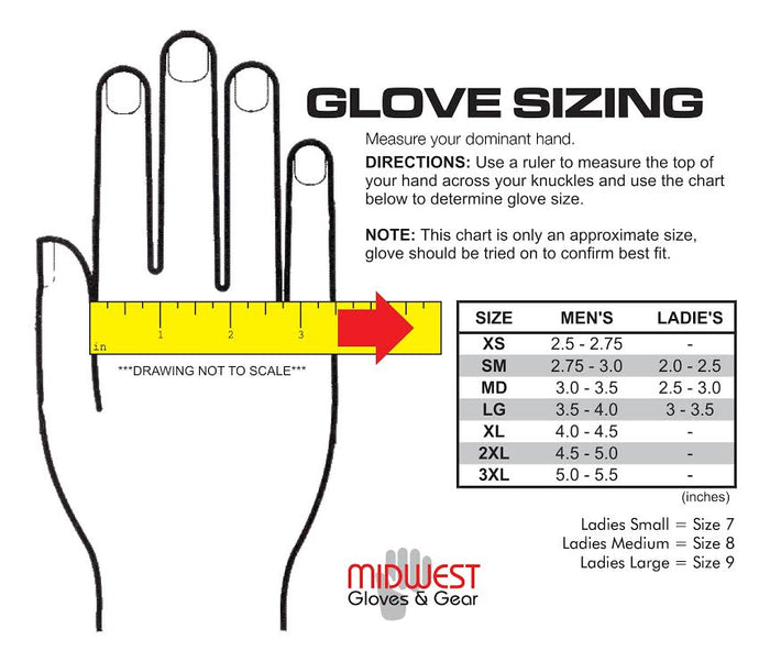 MIdwest Glove Pigskin/Canvas