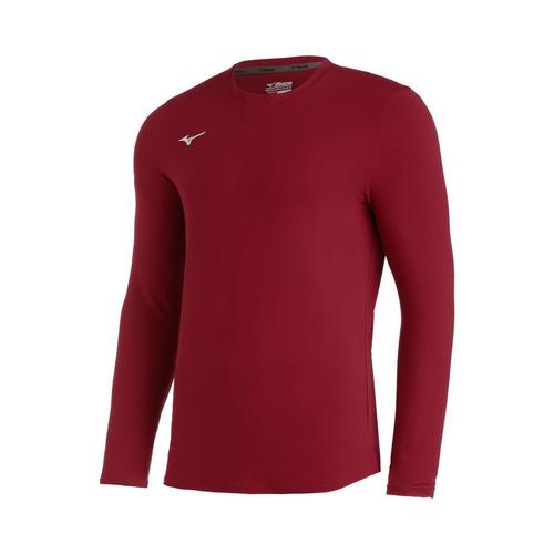 Mizuno Youth Comp Diamond LS Crew — Compression