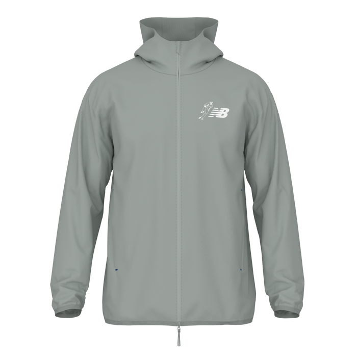New Balance Shohei Performance Warm Up Jacket – Lone Star Grey