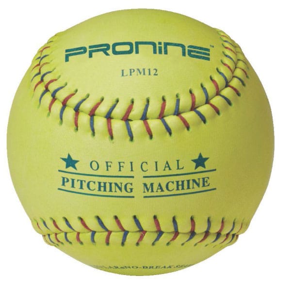 Pronine LPM12 Pitching Machine Softball 12" Leather — Practice/Training