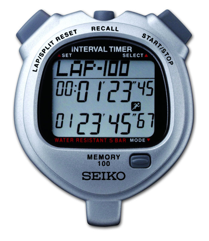 Seiko S057 – 100-Lap Memory Dual Timer for Interval Training — Timing & Stopwatches