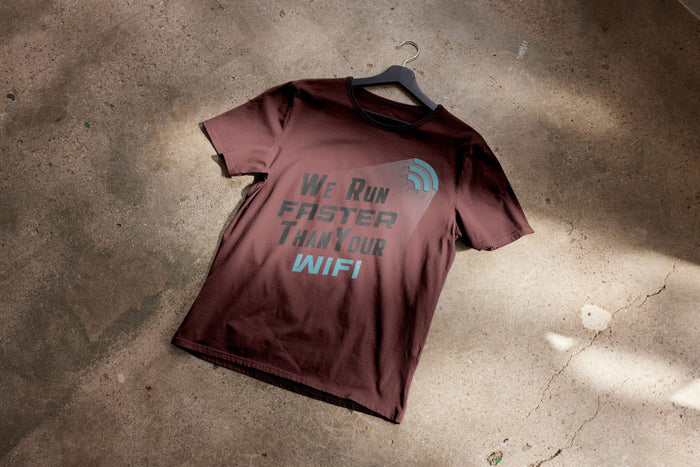 ST1 Sports Bella + Canvas Faster Than Your WiFi Tee — T-Shirts (image 5)