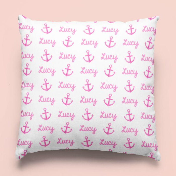 Sugar + Maple Custom Pillow | Anchors