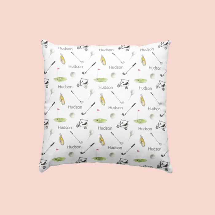 Sugar + Maple Custom Pillow | Putter's Paradise