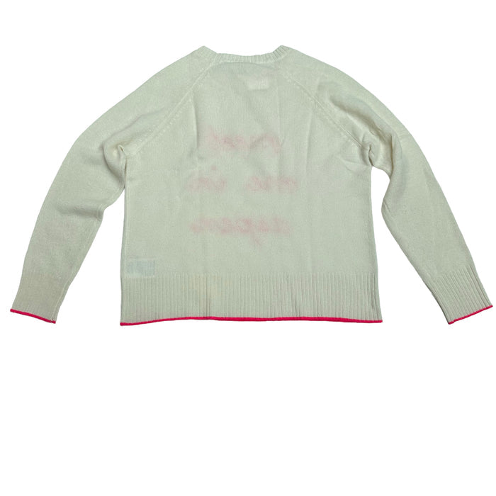 White Cashmere Pullover - XS/S