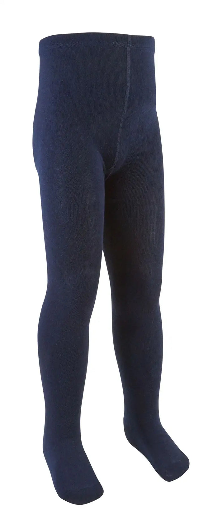 Winter School Cotton Tights - Navy Blue Pantsnsox