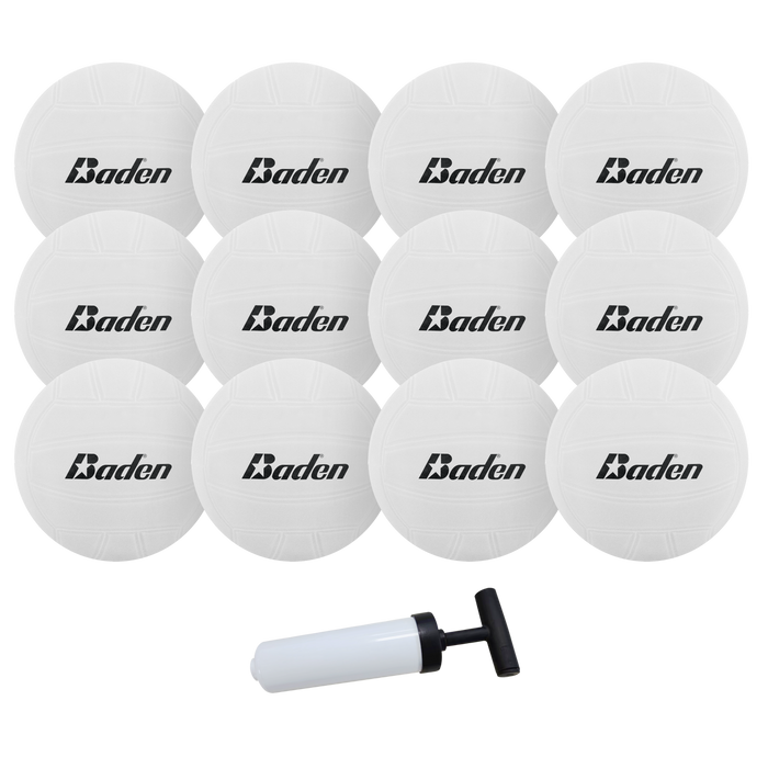 12 Pack of Vinyl Mini Volleyballs