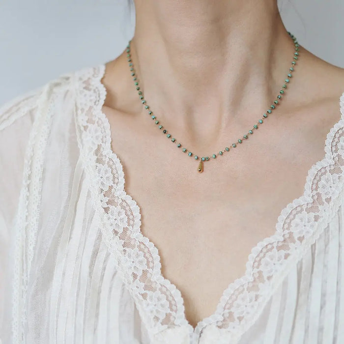 Golden Bar Necklace with Chain 18ct Gold Plated Luxury Layering Pendant Jewelery Crushes.