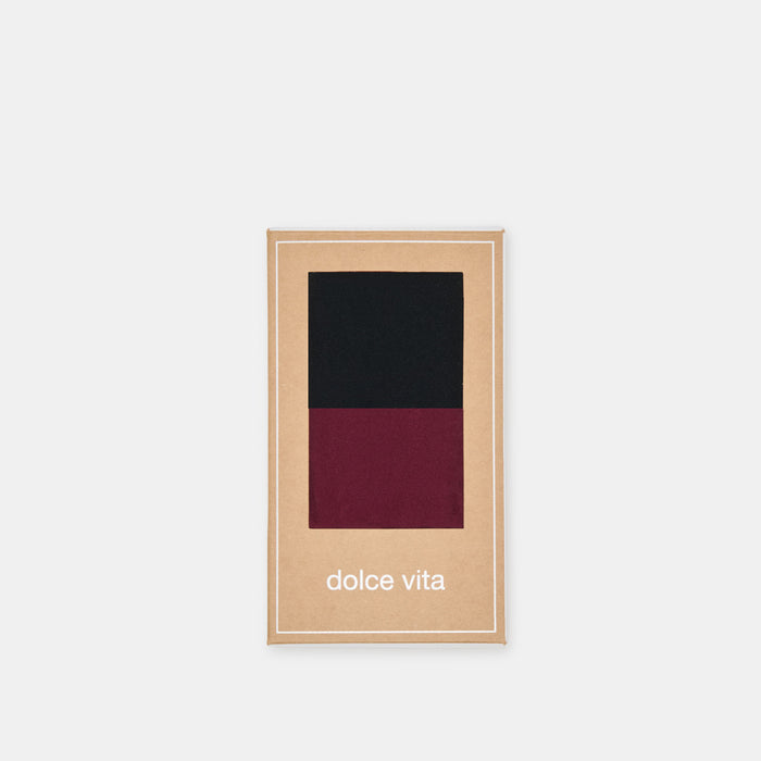 2-Pack Cherry Black Solid Tights | Dolce Vita