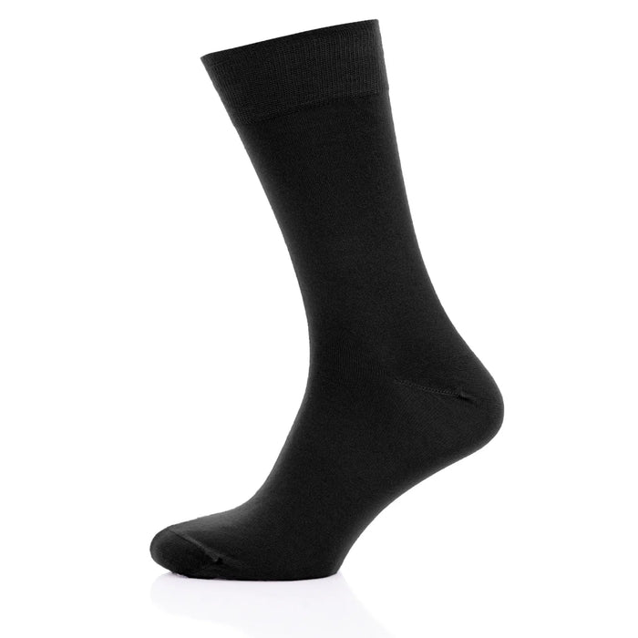 6 Pairs Crew Business Socks Black White Grey Green Dark Grey For Men Women Sunfort