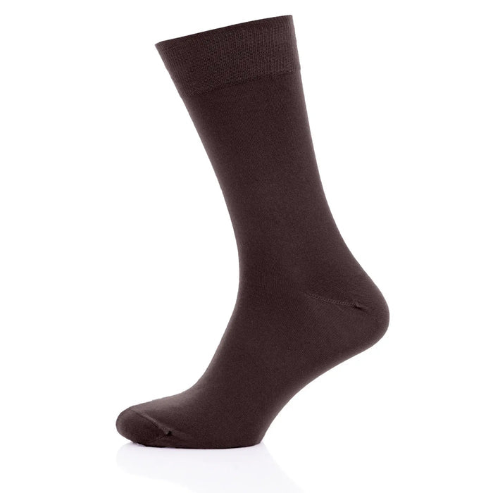 6 Pairs Crew Business Socks Black White Grey Green Dark Grey For Men Women Sunfort