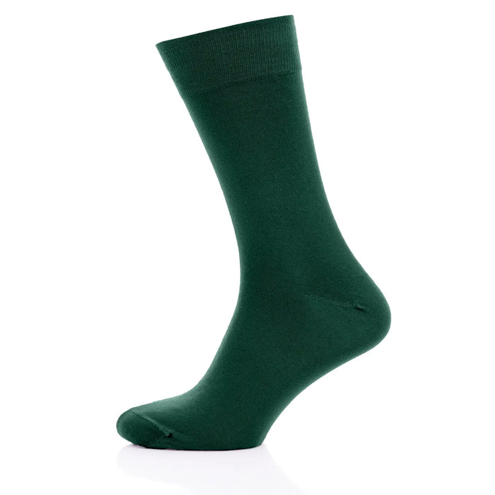 6 Pairs Crew Business Socks Black White Grey Green Dark Grey For Men Women Sunfort