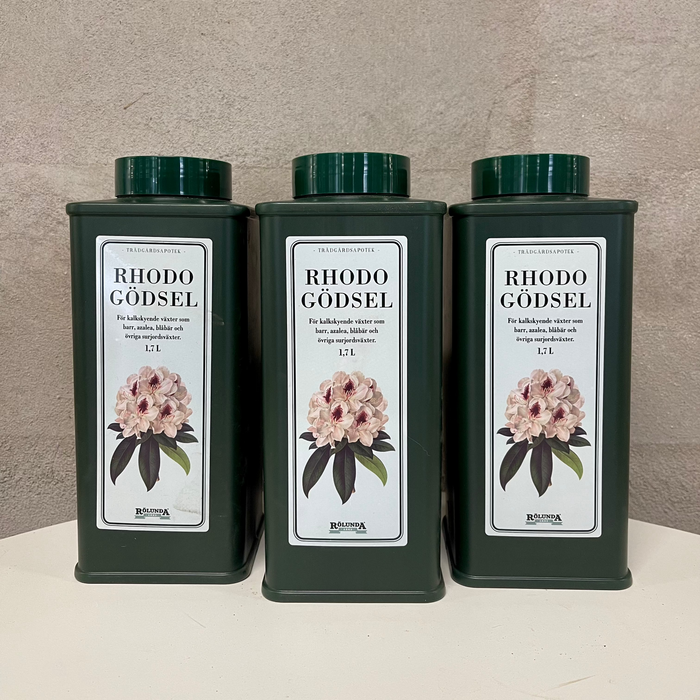Rhodogödsel 1,7 liter (1,2 kg) Trädgårdsapoteket | Passar även till tebuskar