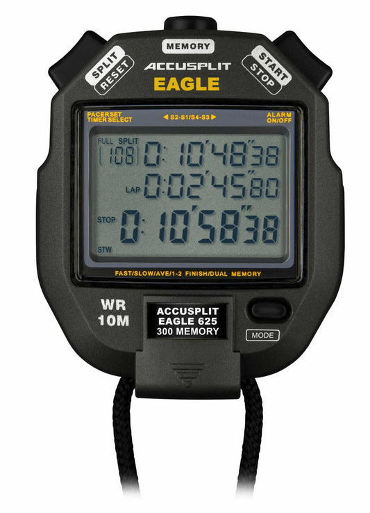 Accusplit AE625M300 – 300-Memory Stopwatch (Box of 6) — Timing & Stopwatches
