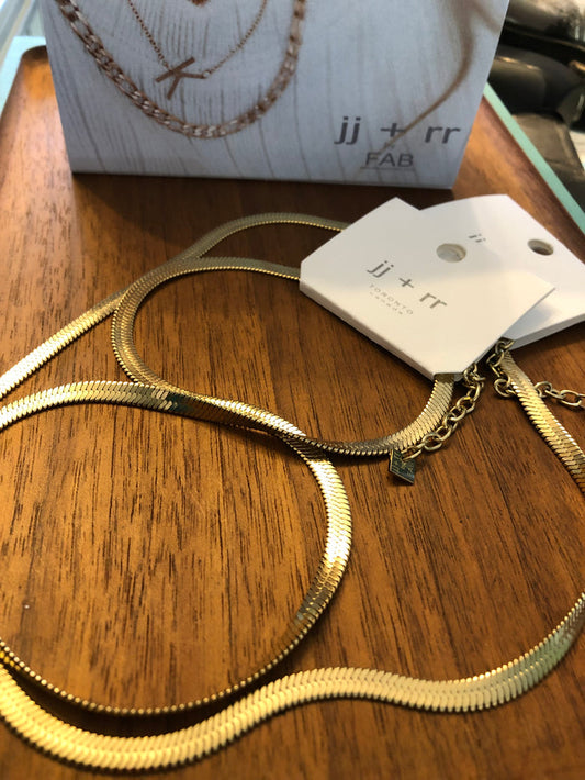 Alessandra Serpentine Necklace - JJ + RR