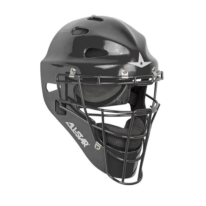 All-Star Youth MVP Catcher's Helmet - Black