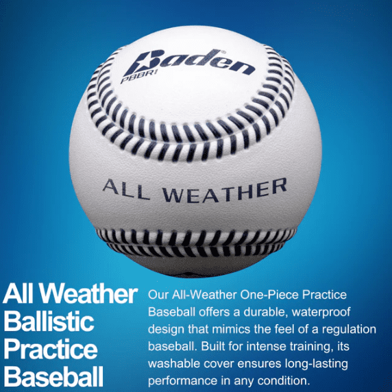 Baden Ballistic™ All-Weather Baseball - Dozen — Baseballs (image 4)