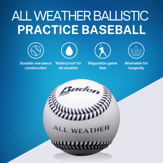 Baden Ballistic™ All-Weather Baseball - Dozen — Baseballs (image 5)