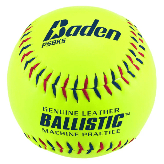 Baden Ballistic™ Seamed Pitching Machine Training/Practice Softball — Practice/Training