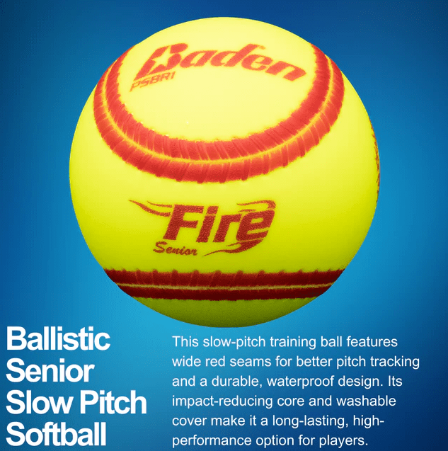 Baden Ballistic™ Senior SP Training/Practice Softball — Practice/Training (image 5)