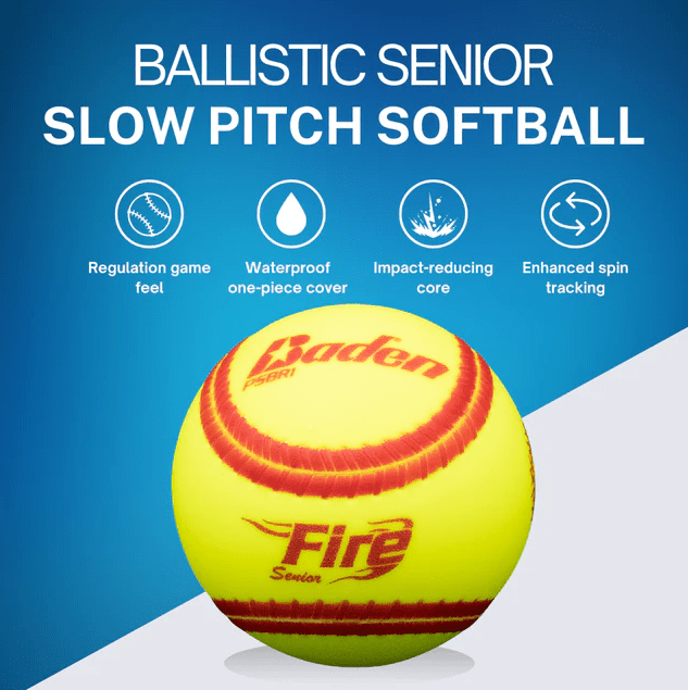 Baden Ballistic™ Senior SP Training/Practice Softball — Practice/Training (image 6)