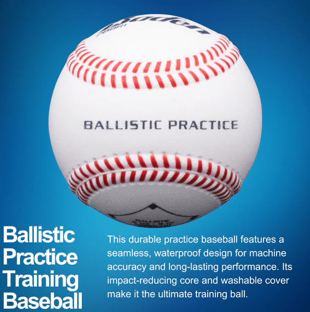 Baden Ballistic™ Training/Practice Baseball - Dozen — Baseballs (image 4)