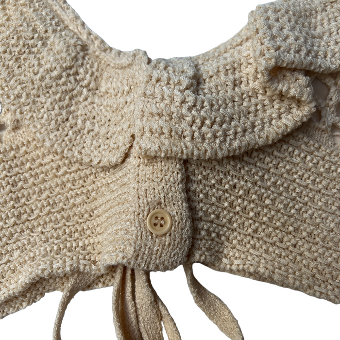 Beige Knits Bralette - XS
