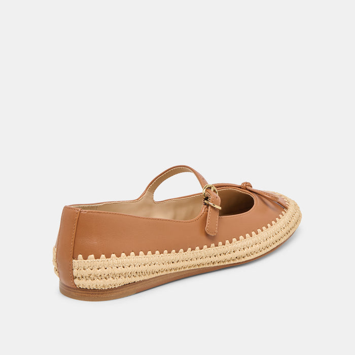 BETONY BALLET FLATS SADDLE LEATHER