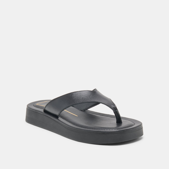 BLAYZE SANDALS BLACK LEATHER