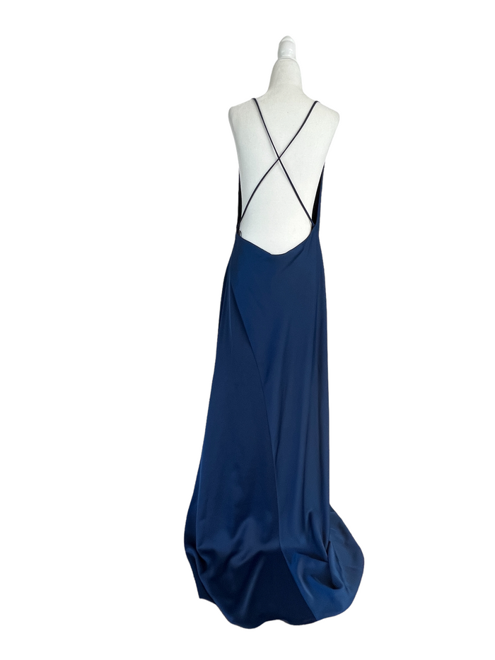 Blue Long Dress - 14
