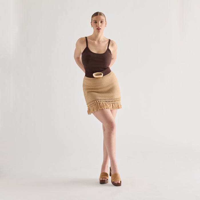 CELEST HEELS NATURAL RAFFIA