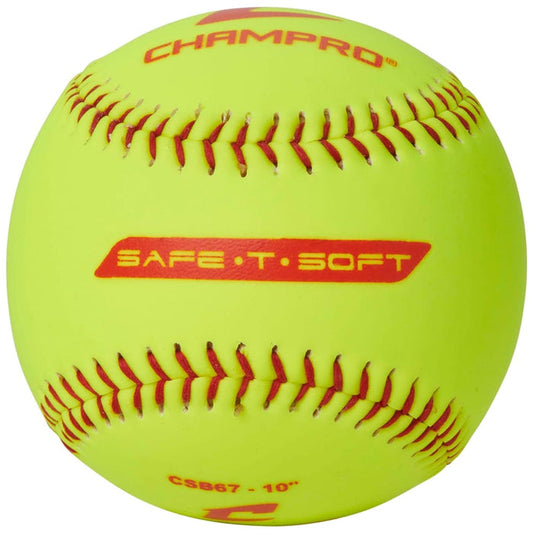 Champro 10" Safe-T-Soft Softball — Practice/Training