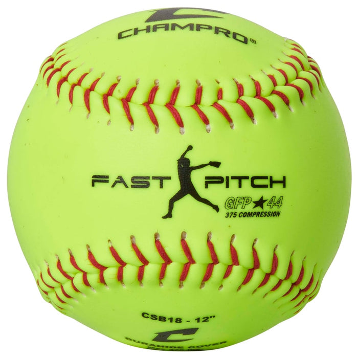 Champro 12" Fast Pitch -Durahide Cover .44 COR — Practice/Training