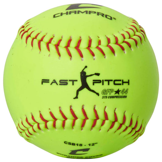 Champro 12" Fast Pitch -Durahide Cover .44 COR — Practice/Training