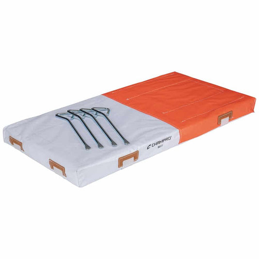 Champro 28" x 14" x 2" PVC Quilted Double First Base — Bases