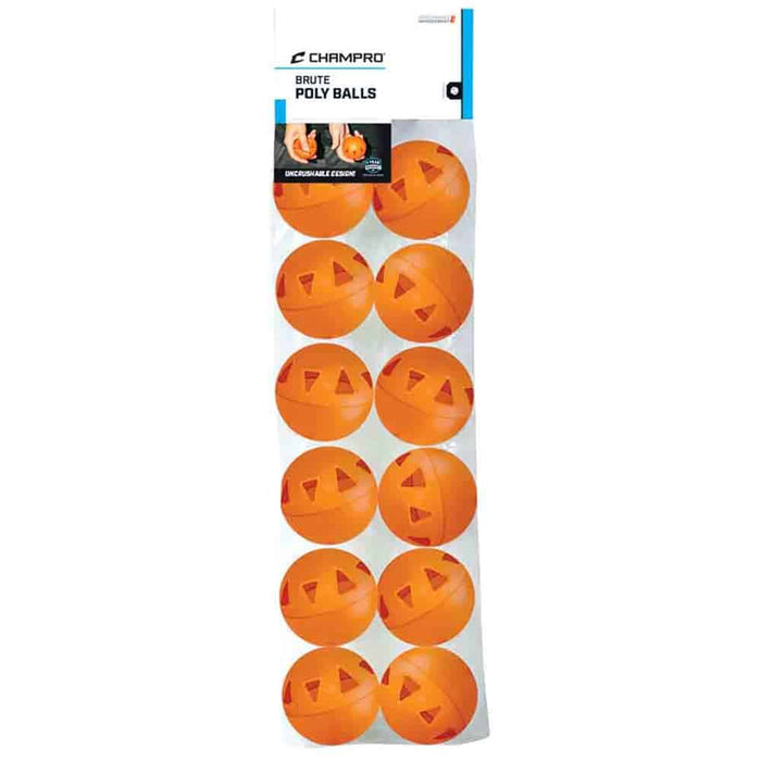 Champro 9" Brute Poly Ball - 12 Pack — Practice/Training