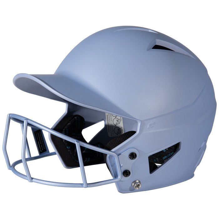 Champro HX Rise Batting Helmet w/Facemask - Periwinkle